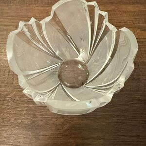 Royal Gallery Slovakia Lead Crystal Snack Bowl | Cut Glass | Small